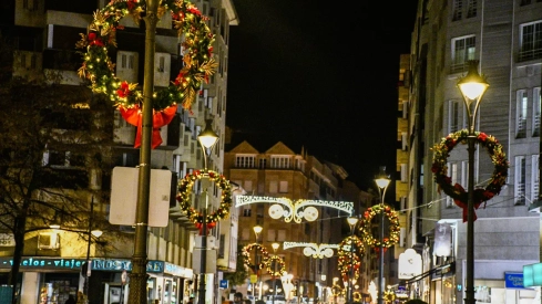 Encendido de las luces de Navidad de Ponferrada Encendido de las luces de Navidad de Ponferrada