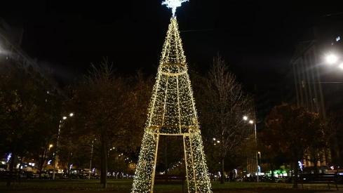 Encendido de las luces de Navidad de Ponferrada Encendido de las luces de Navidad de Ponferrada