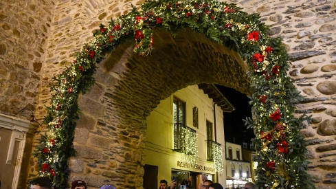 Encendido de las luces de Navidad de Ponferrada Encendido de las luces de Navidad de Ponferrada