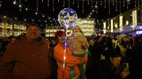 Encendido de las luces de Navidad de Ponferrada Encendido de las luces de Navidad de Ponferrada
