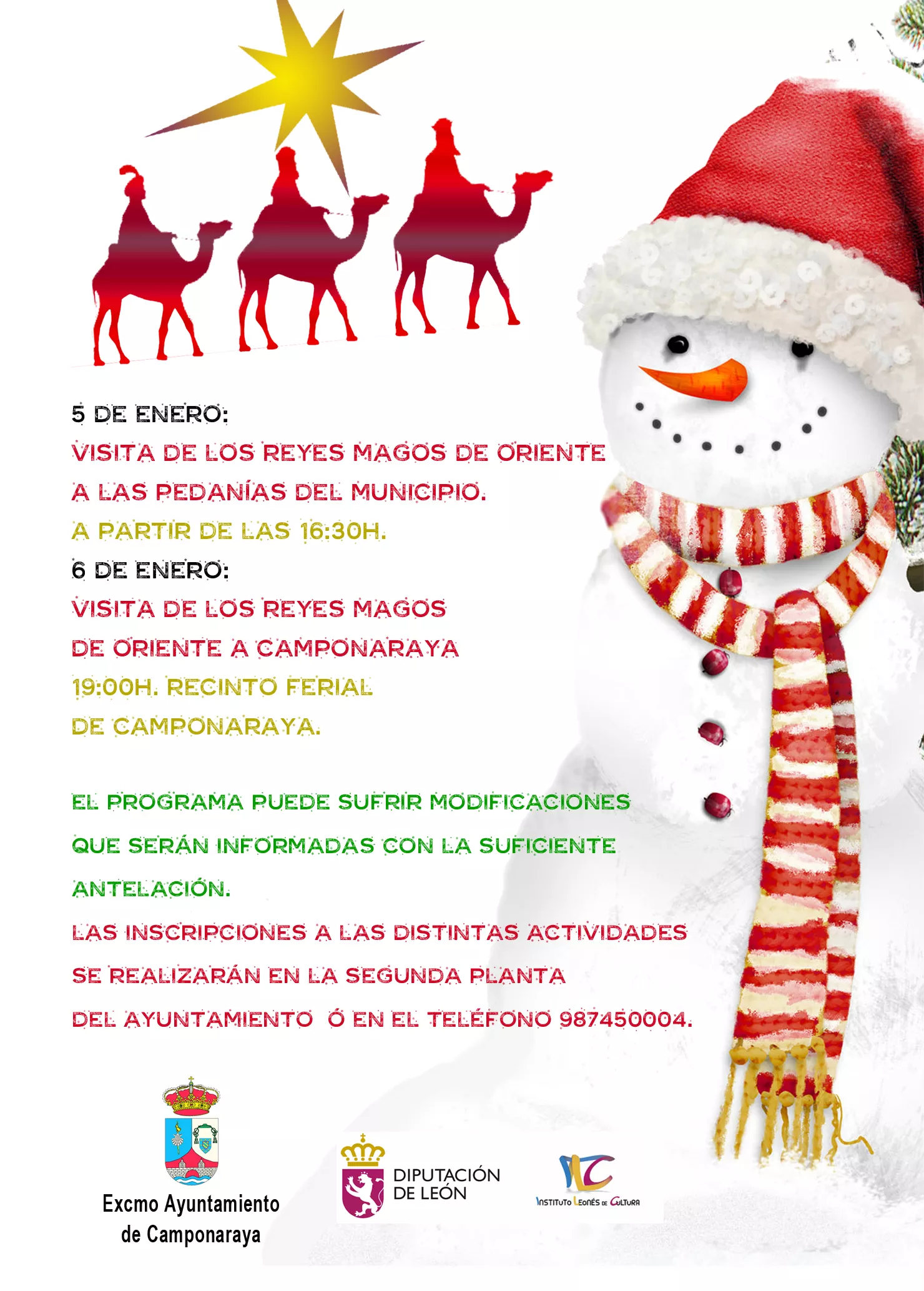 Programa de Navidad de Camponaraya (1)