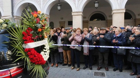 Funeral en Valladolid de Concha Velasco 
