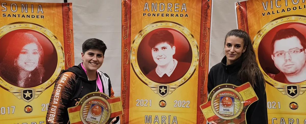 El Bierzo tiene campeona de España de futbolín: Andrea Pérez Terrón se corona por tercera vez