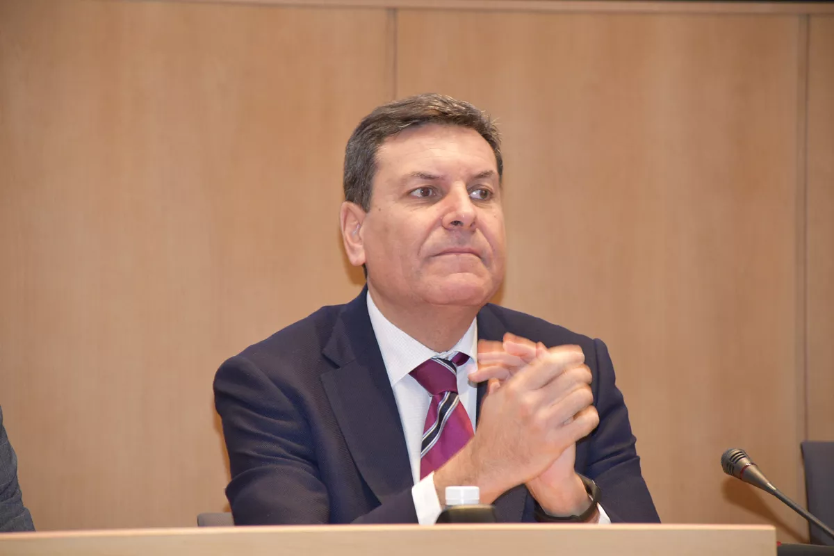 El consejero de Economía y Hacienda de las Junta de Castilla y León, Carlos Fernández Carriedo