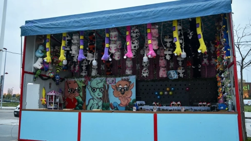 Parque de atracciones de Navidad de La Rosaleda de Ponferrada