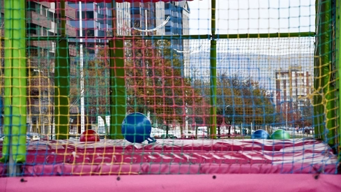 Parque de atracciones de Navidad de La Rosaleda de Ponferrada