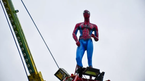 Parque de atracciones de Navidad de La Rosaleda de Ponferrada