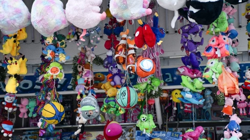 Parque de atracciones de Navidad de La Rosaleda de Ponferrada