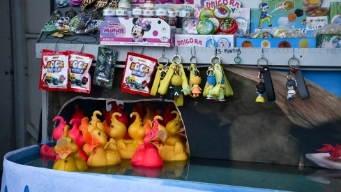 Parque de atracciones de Navidad de La Rosaleda de Ponferrada