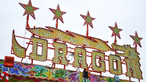 Parque de atracciones de Navidad de La Rosaleda de Ponferrada