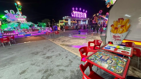 Parque de atracciones de Navidad de La Rosaleda de Ponferrada