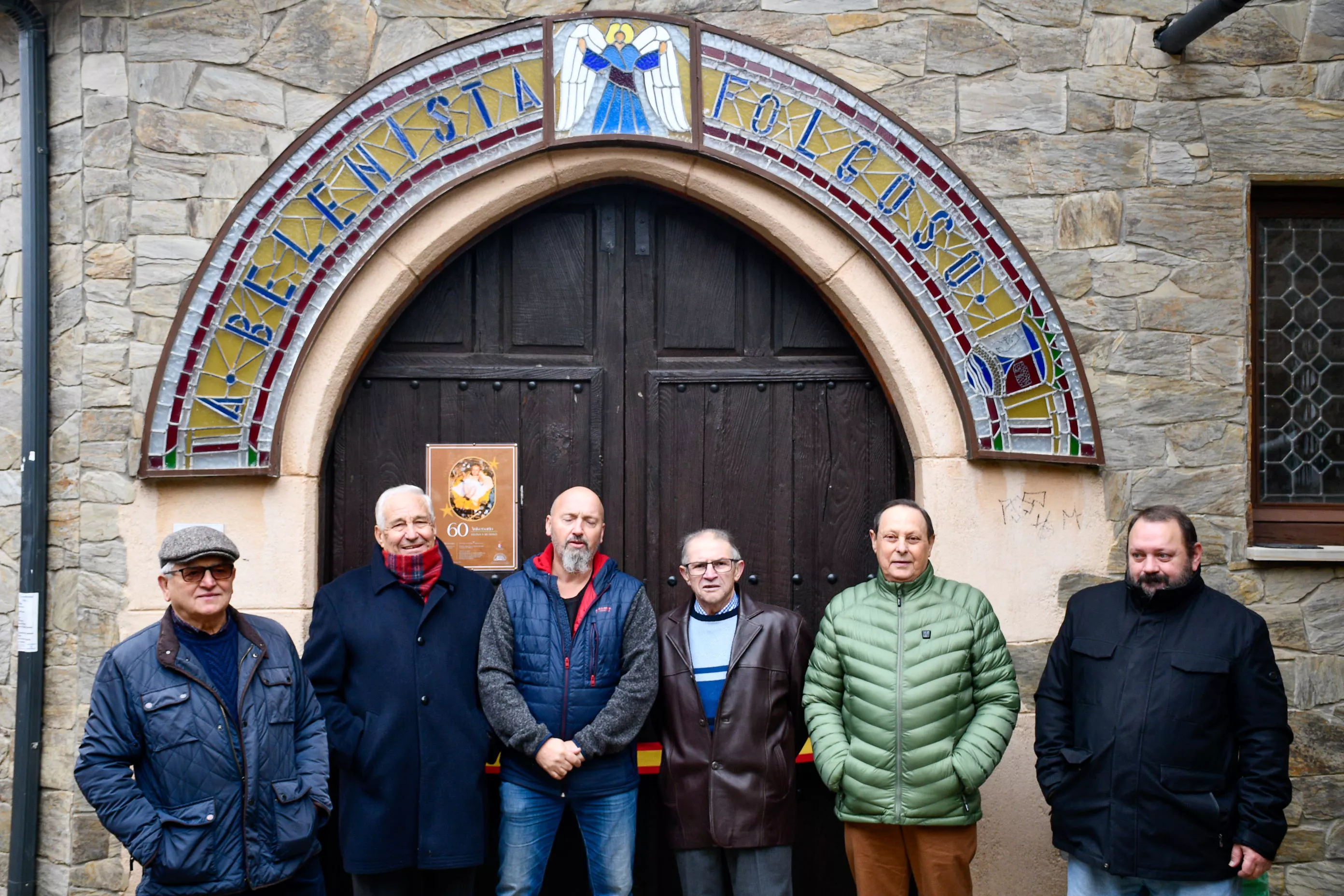 Inauguración del Belén artesano de Folgoso de la Ribera