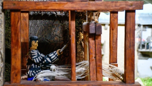 Inauguración del Belén artesano de Folgoso de la Ribera