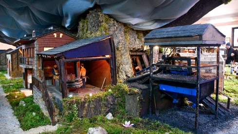 Inauguración del Belén artesano de Folgoso de la Ribera