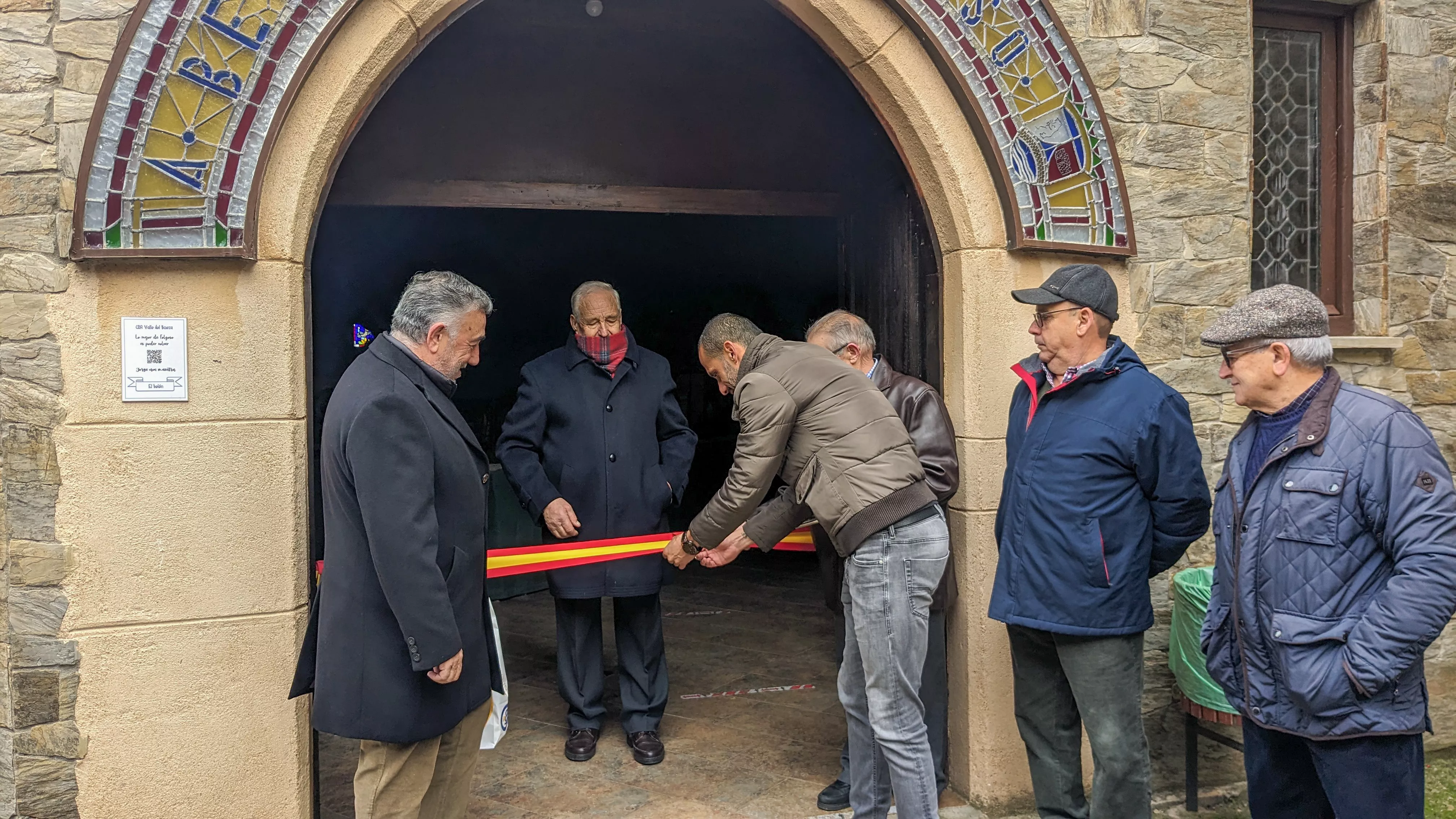 Inauguración del Belén artesano de Folgoso de la Ribera