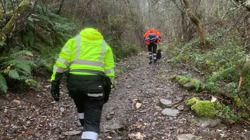 Dispositivo de búsqueda para encontrar al hombre desaparecido en Rimor