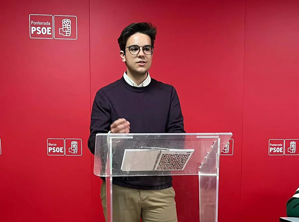 Ángel Fernández Merayo, nuevo secretario general de las Juventudes Socialistas de Ponferrada