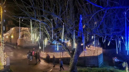 Iluminación de Navidad en Librán Iluminación de Navidad en Librán