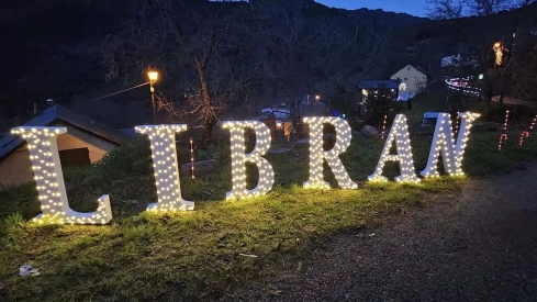 Iluminación de Navidad en Librán Iluminación de Navidad en Librán