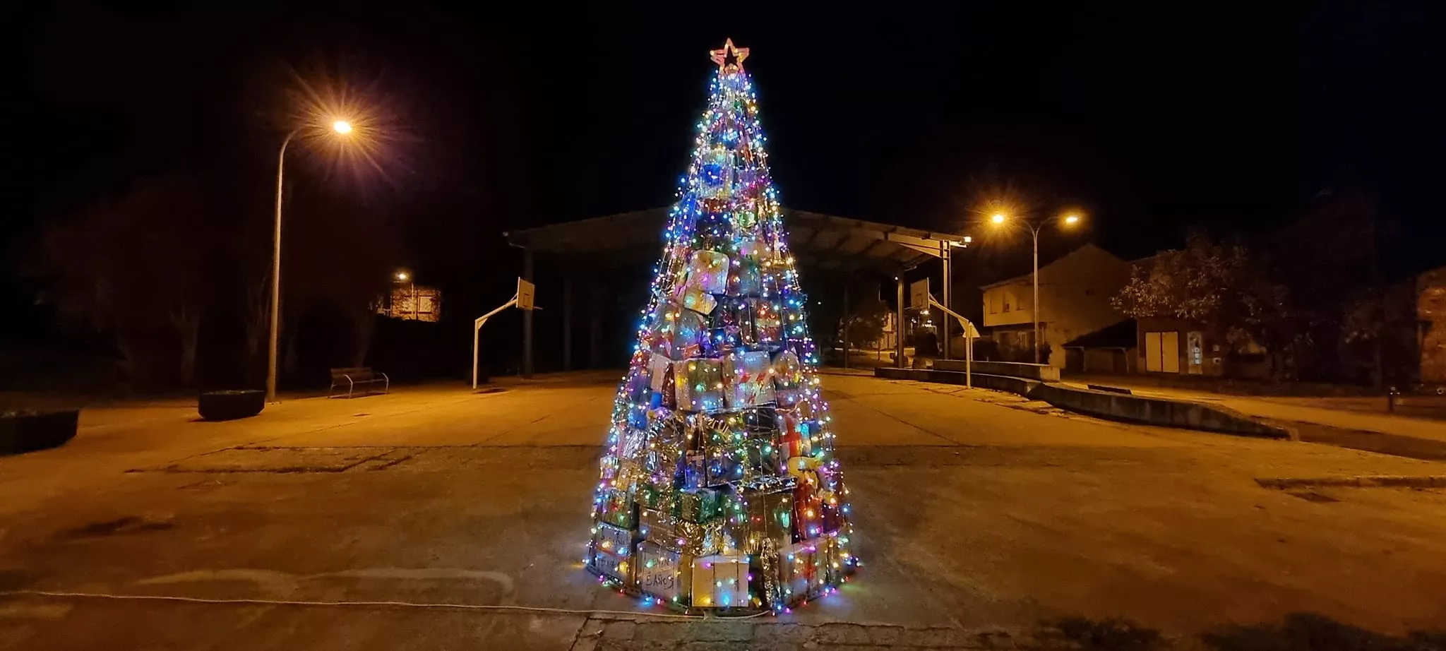 Iluminación de San Andrés de Montejos Iluminación de San Andrés de Montejos