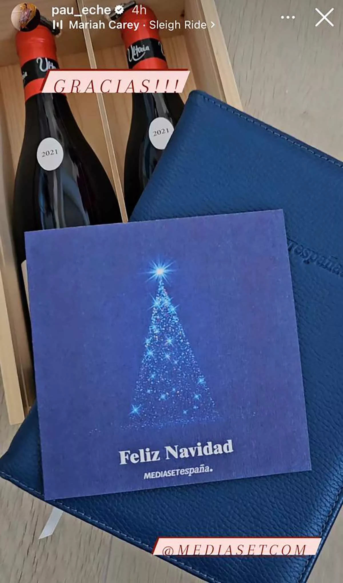 Mediaset elige un vino del Bierzo de Raúl Pérez para su cesta de Navidad