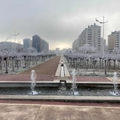 Día de frío y helada en Ponferrada