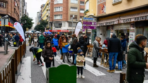 Fiesta de la Navidad en la Avenida de La Puebla