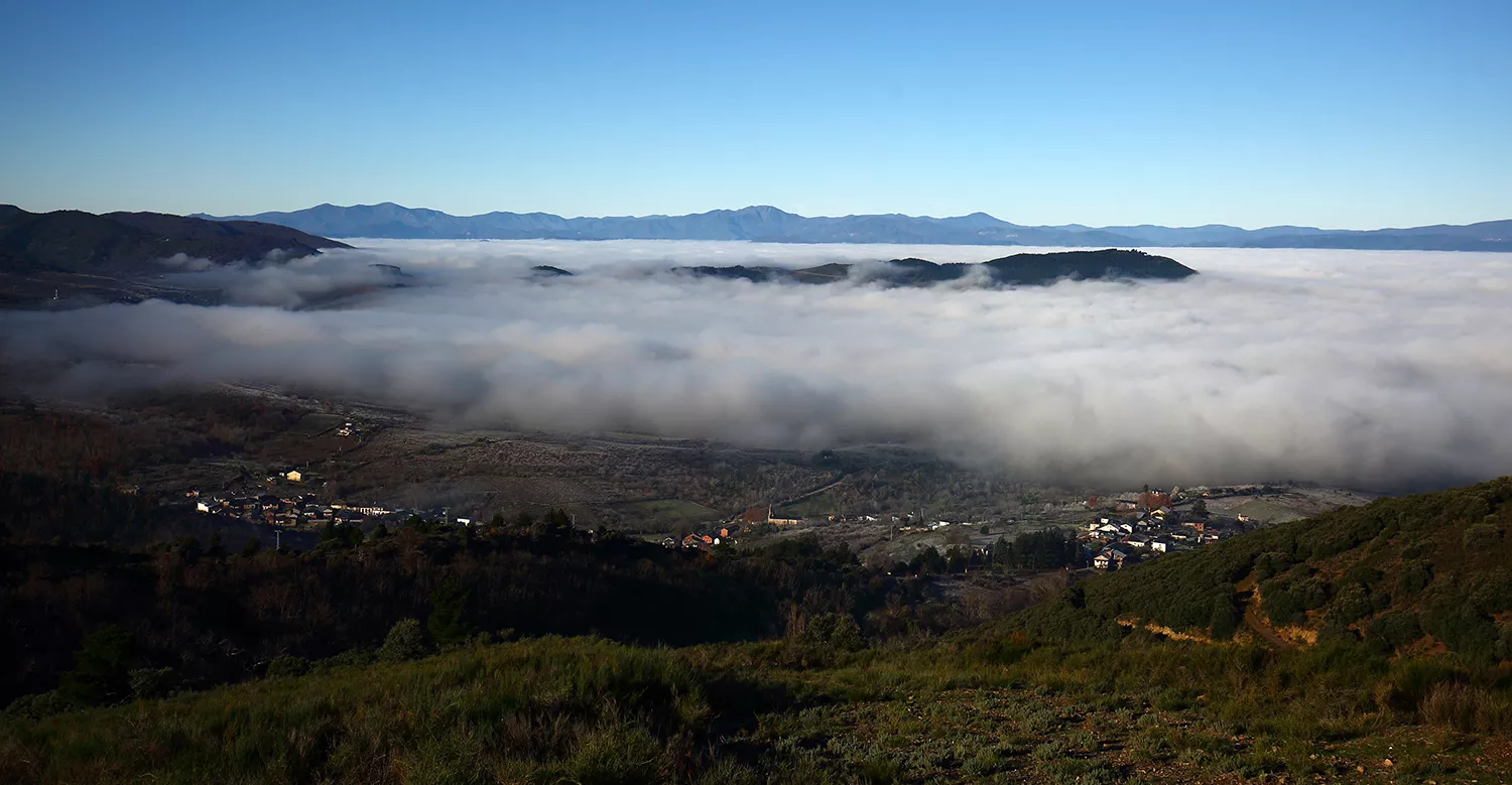 Niebla, helada y bajas temperaturas en El Bierzo