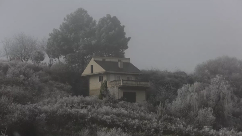 Días de frío y niebla en Ponferrada y El Bierzo