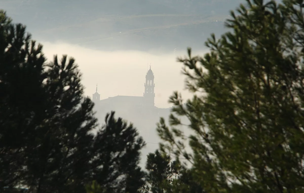 Días de frío y niebla en Ponferrada y El Bierzo