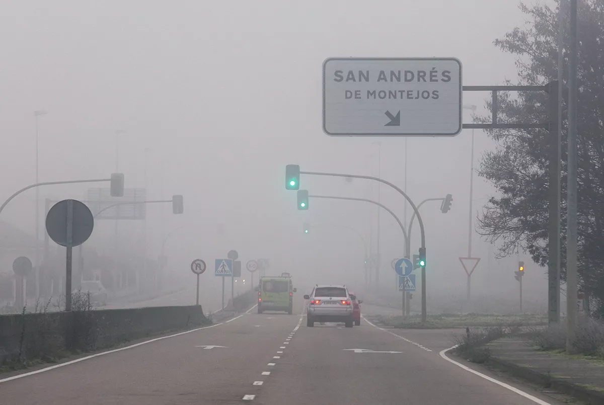 Días de frío y niebla en Ponferrada y El Bierzo Días de frío y niebla en Ponferrada y El Bierzo
