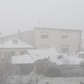 Días de frío y niebla en Ponferrada y El Bierzo