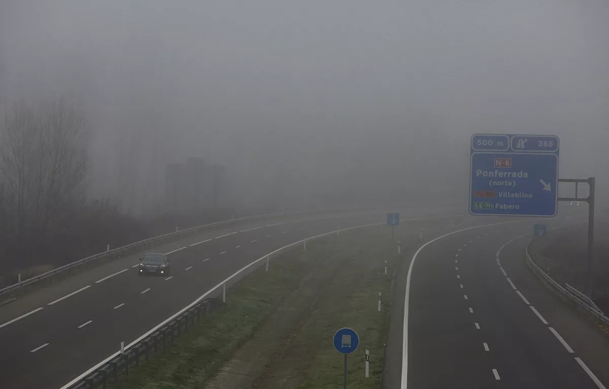 Días de frío y niebla en Ponferrada y El Bierzo Días de frío y niebla en Ponferrada y El Bierzo