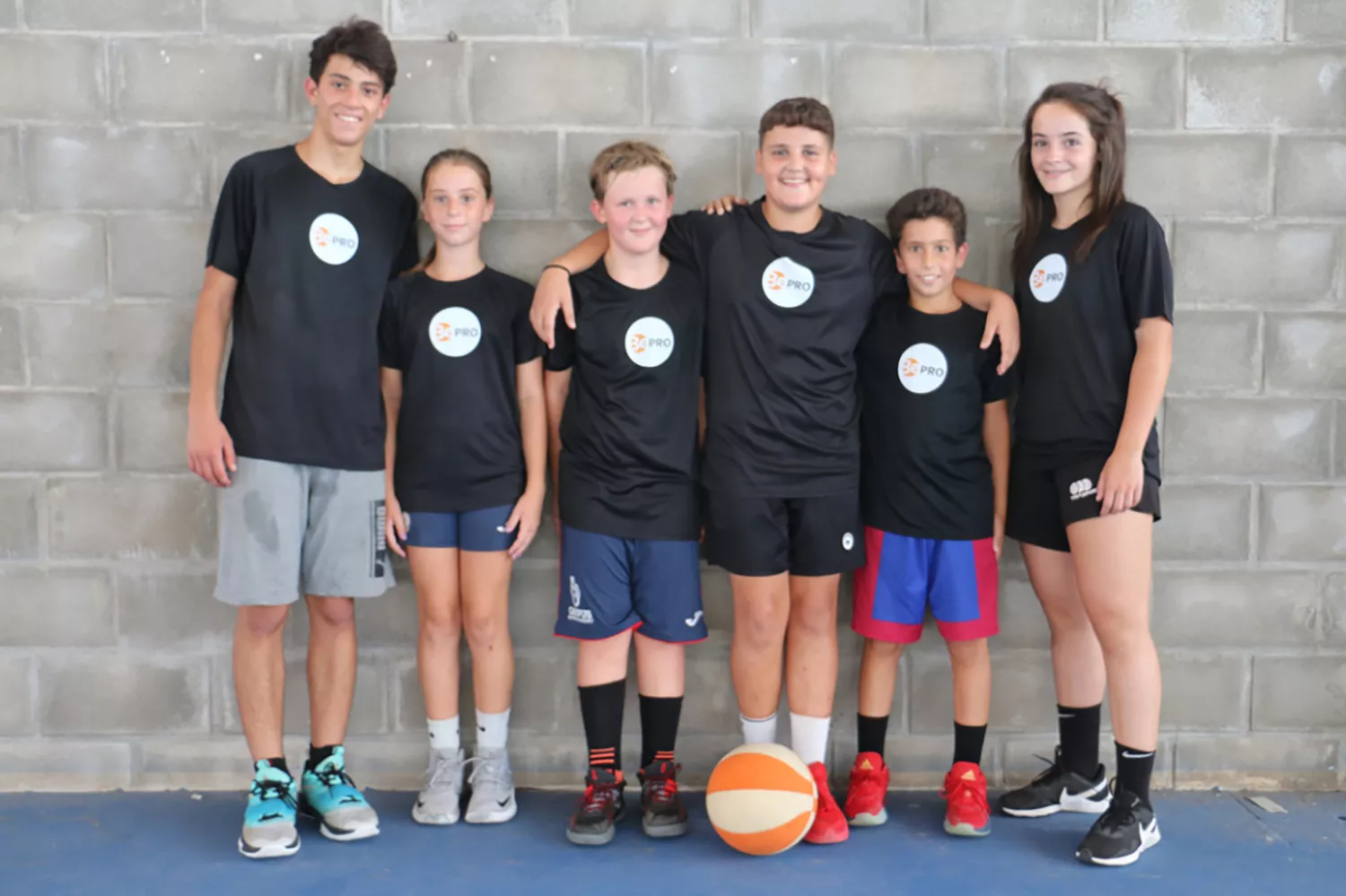 Niñoz durante uno de los campamentos BePro Niñoz durante uno de los campamentos BePro