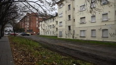 Primer día sin la visión de las carboneras de la MSP de Ponferrada en el barrio de La Minero Primer día sin la visión de las carboneras de la MSP de Ponferrada en el barrio de La Minero