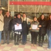 La floristería Alhoja gana el Concurso de Escaparates Navideños de Bembibre y se lleva 500 euros
