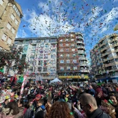 Las Campanadas Infantiles llenan de ilusión el centro de Ponferrada para que los más pequeños den la bienvenida al 2024