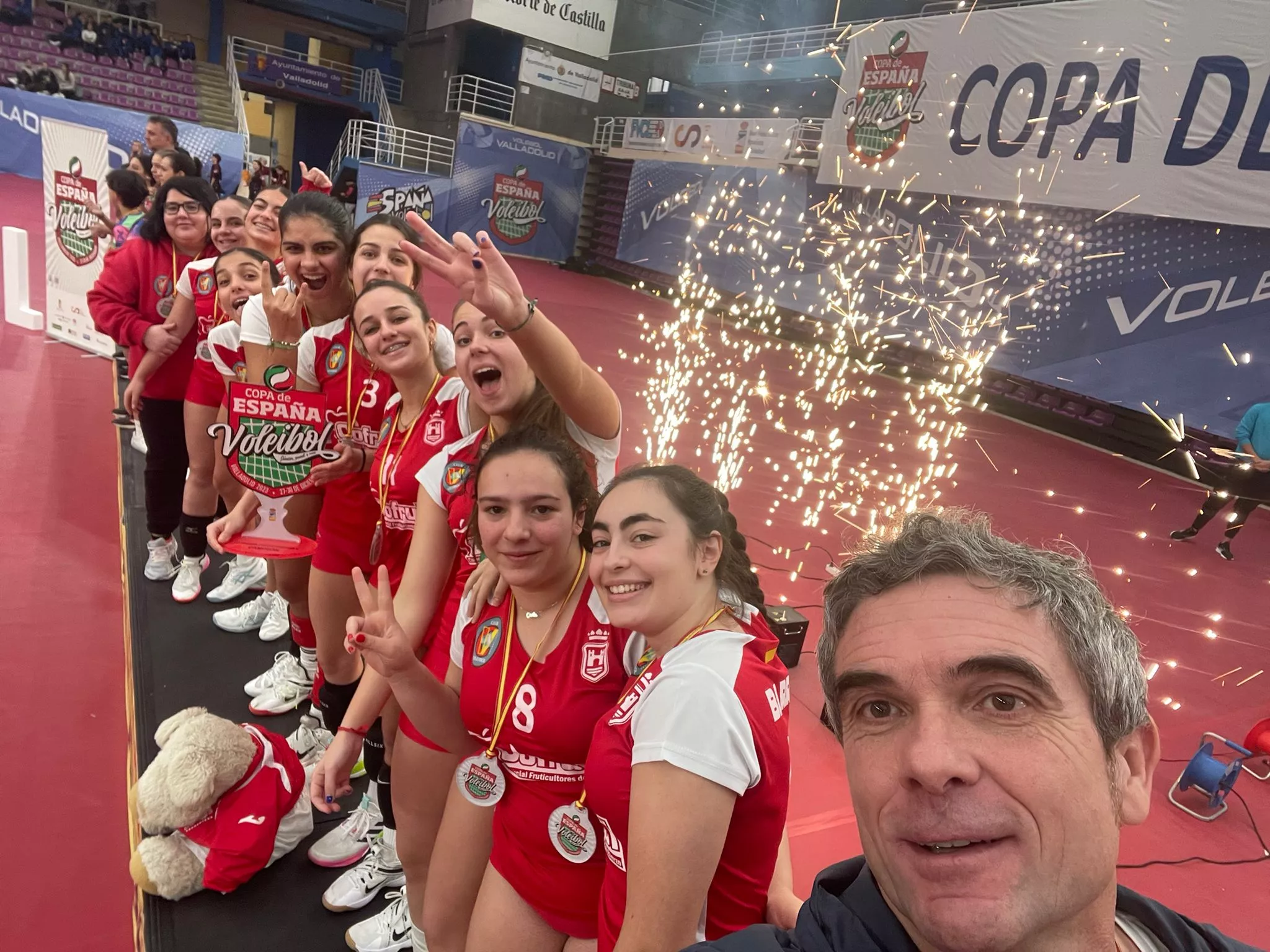 Victoria de Cofrubi Voleibol Ponferrada