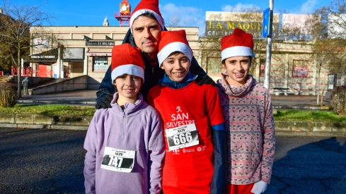 Concurrida San Silvestre de Ponferrada para despedir el 2023 a toda zapatilla
