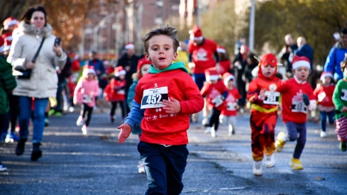 Concurrida San Silvestre de Ponferrada para despedir el 2023 a toda zapatilla