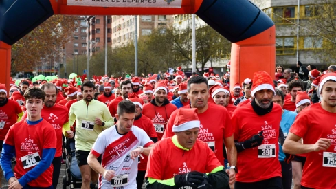 Concurrida San Silvestre de Ponferrada para despedir el 2023 a toda zapatilla
