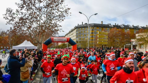 Concurrida San Silvestre de Ponferrada para despedir el 2023 a toda zapatilla