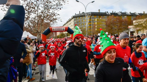 Concurrida San Silvestre de Ponferrada para despedir el 2023 a toda zapatilla