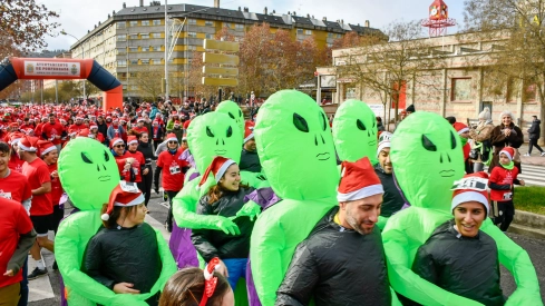 Concurrida San Silvestre de Ponferrada para despedir el 2023 a toda zapatilla