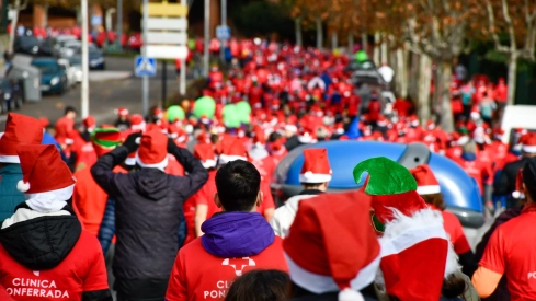 Concurrida San Silvestre de Ponferrada para despedir el 2023 a toda zapatilla
