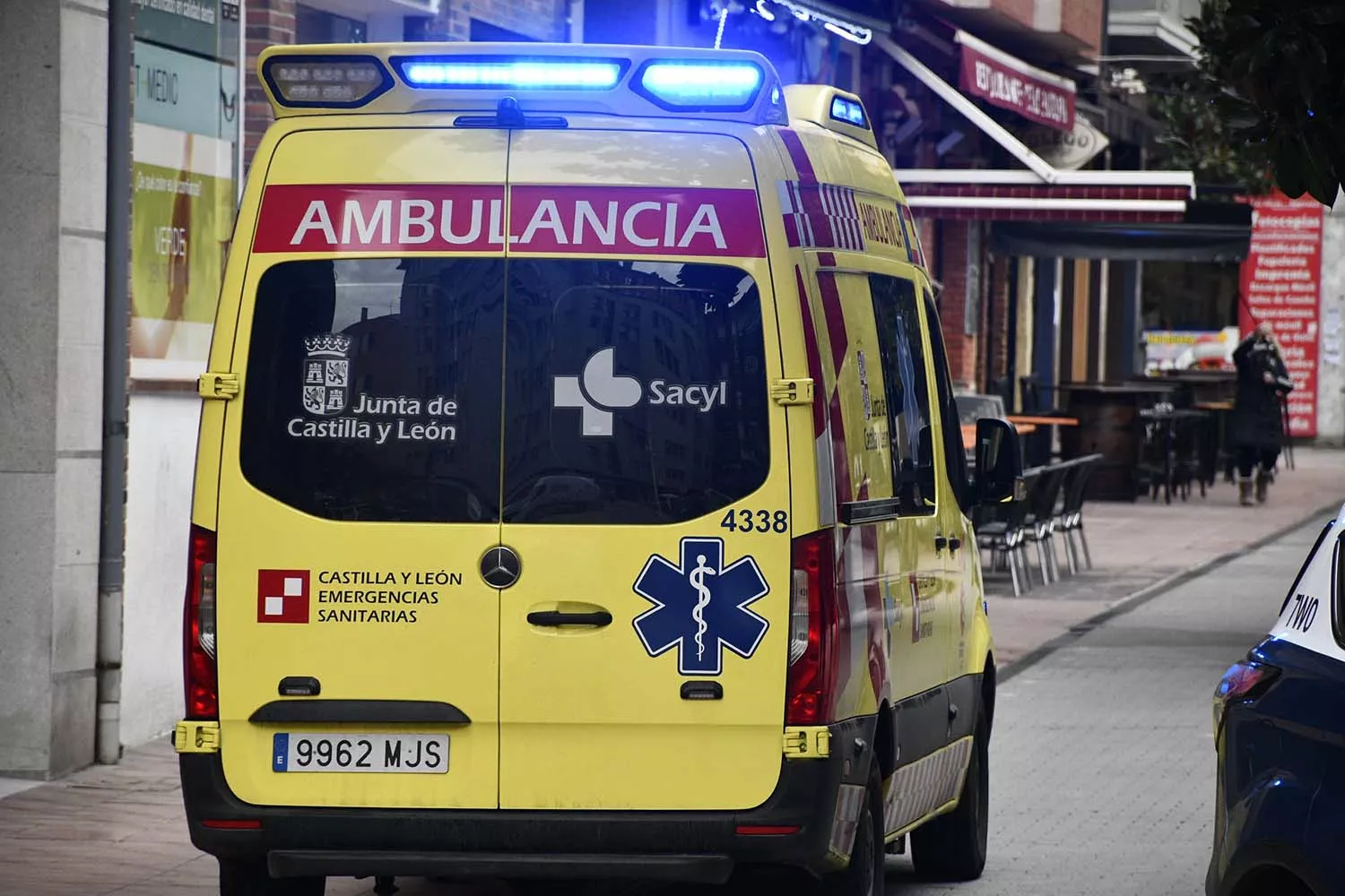 Herido un niño de 3 años tras caer por un balcón en Ponferrada 1