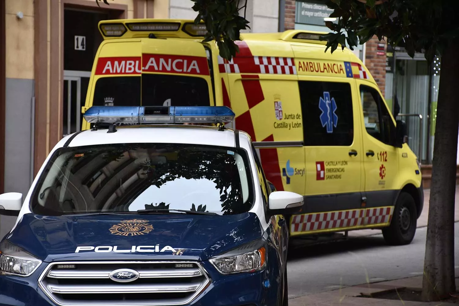 Herido un niño de 3 años tras caer por un balcón en Ponferrada 2