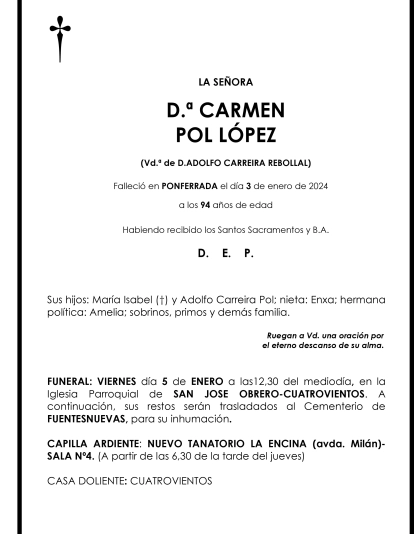 CARMEN POL LOPEZ