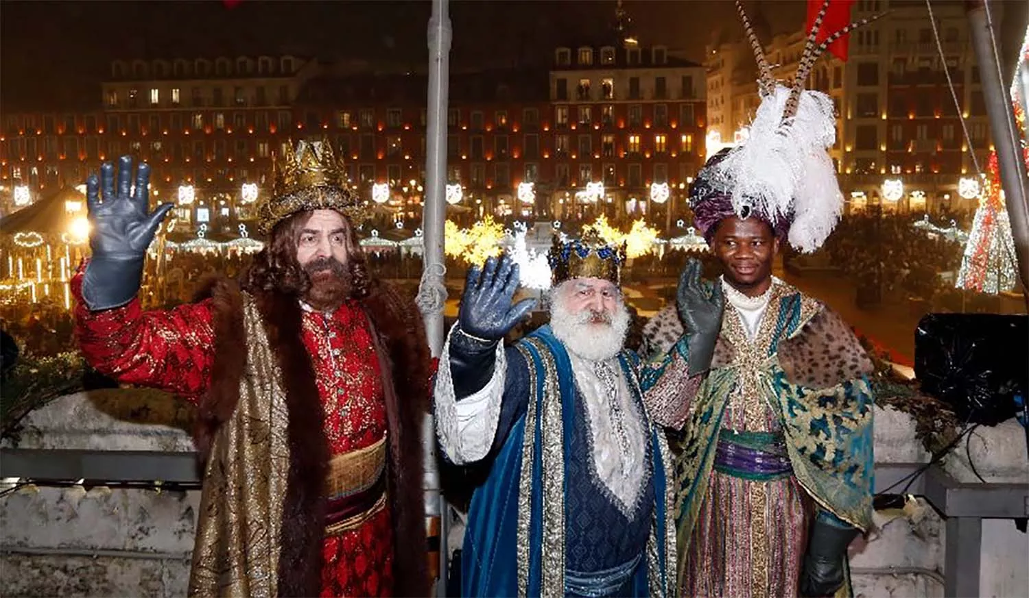 Reyes Magos en la Cabalgata de Valladolid