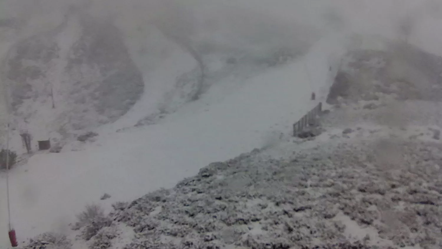 Estación de Leitariegos este 5 de enero 